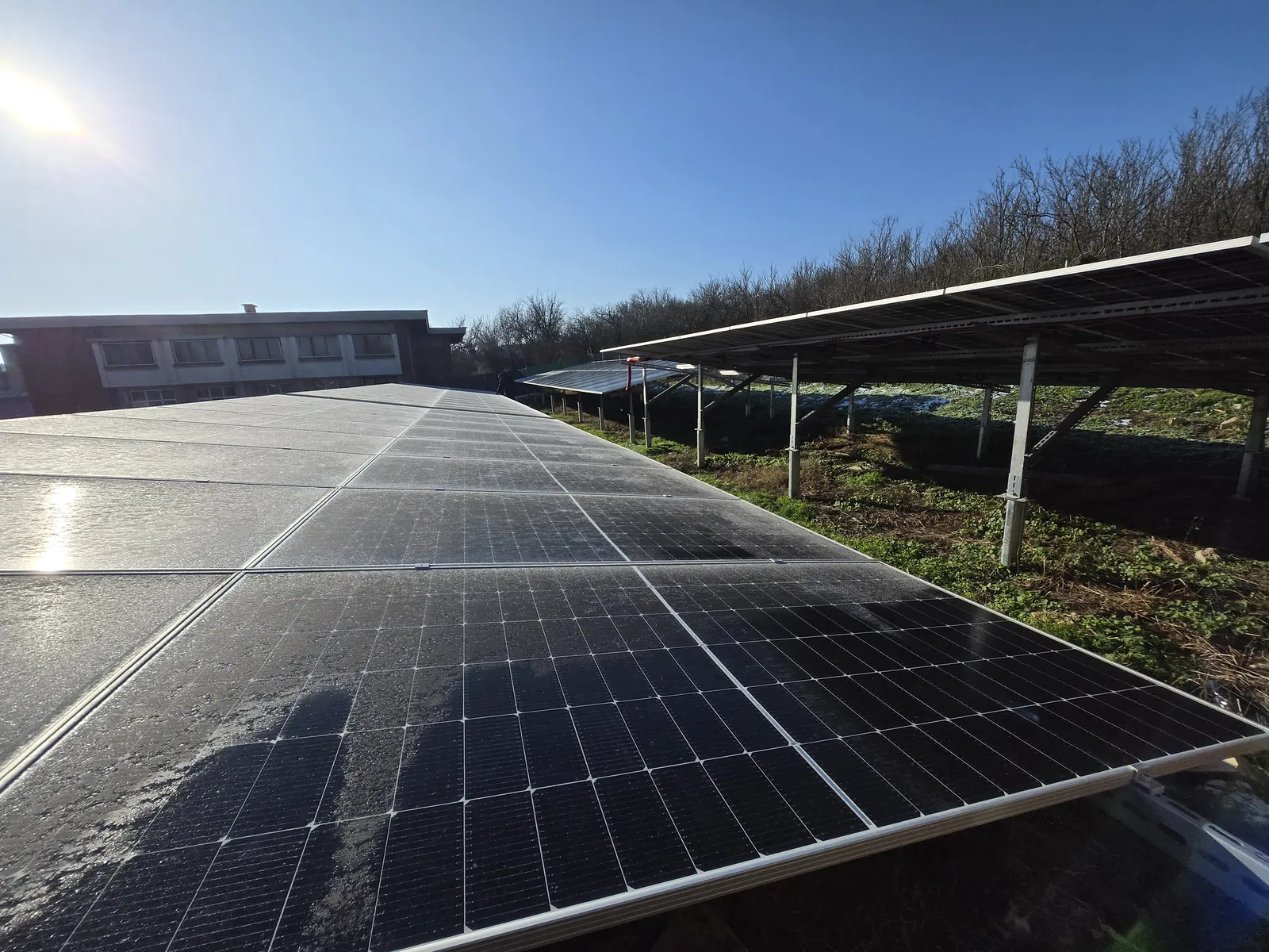 Наземна ФЕЦ 98,56 kWp, обл. Стара Загора